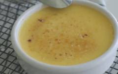 Домашний десерт Крем Брюле из желтков