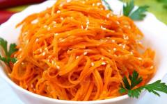 Домашняя морковь по корейски с чесноком быстрого приготовления