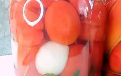 Мамины помидоры маринованные на зиму на 3 литровую банку