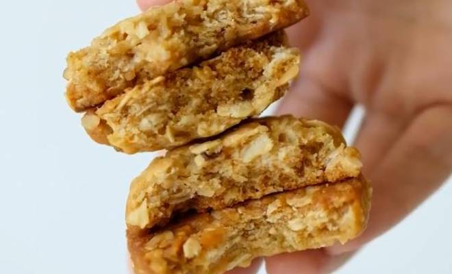 Домашние овсяные печенья с медом рецепт