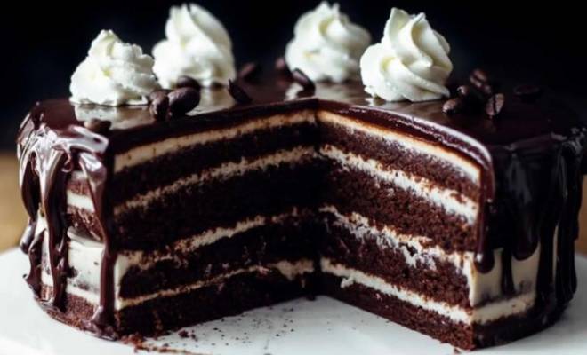 Шоколадно кофейный торт рецепт