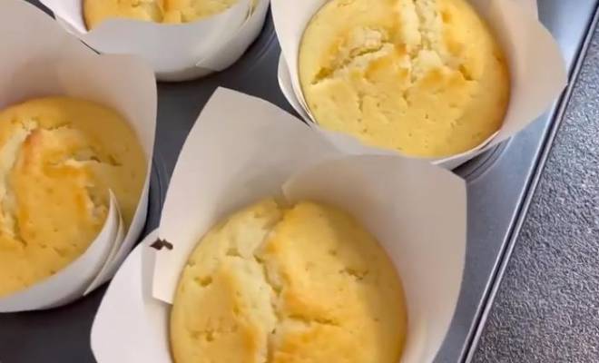 Лимонные кексы в духовке классические рецепт