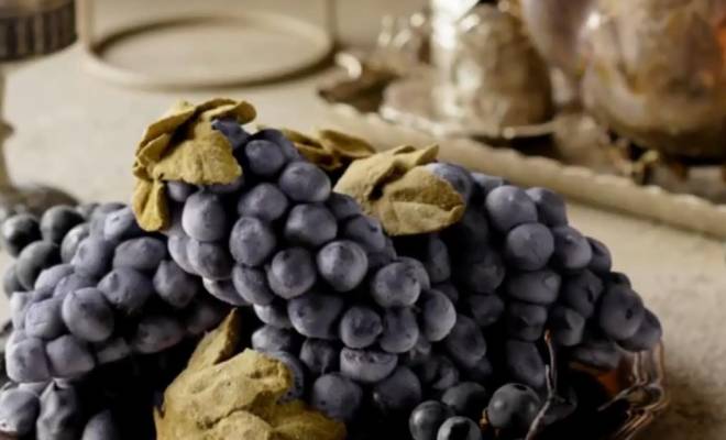 Виноградный зефир красивый рецепт