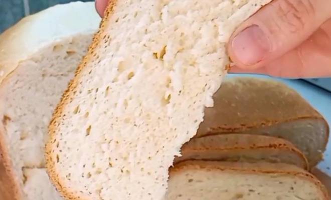 Белый хлеб на сыворотке на дрожжах в духовке рецепт