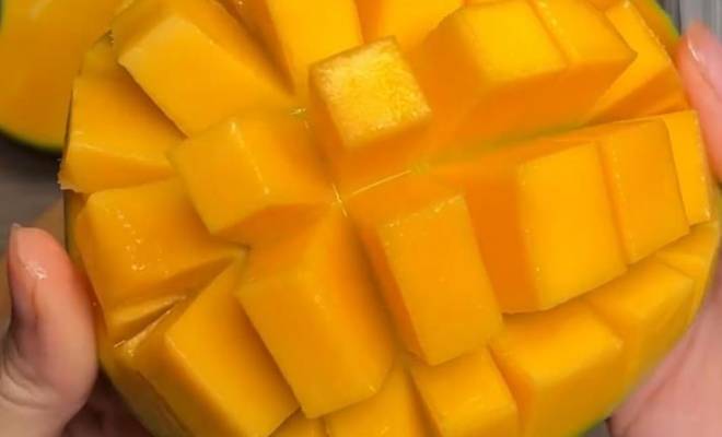 Как правильно нарезать манго красиво