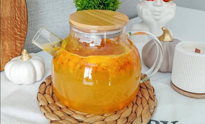 Как приготовить чай Облепиха с мёдом