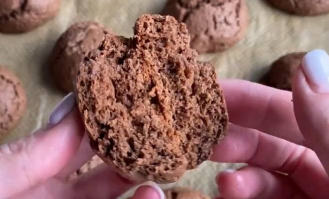 Шоколадное печенье с трещинками с какао рецепт