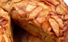 Творожно яблочный пирог в духовке