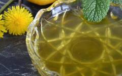 Варенье из одуванчиков с мятом и лимоном