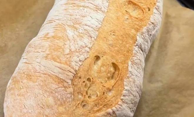 Домашний хлеб белый на дрожжах в духовке рецепт