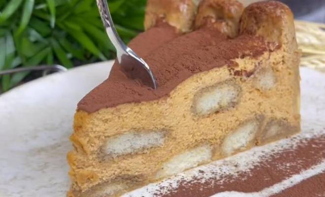 Муссовый торт с печеньем и кофе самый быстрый рецепт