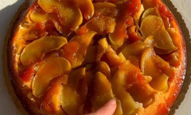 Яблочный пирог с карамелью в духовке нереально вкусный рецепт