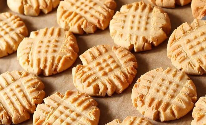 Видео Арахисовое песочное печенье из арахисовой пасты рецепт