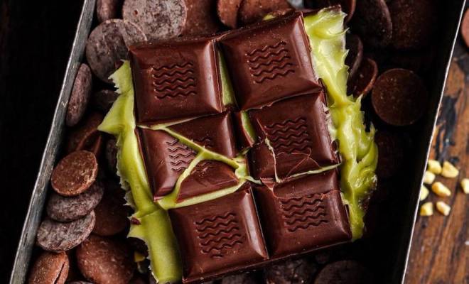Домашний шоколад с начинкой фисташковой рецепт