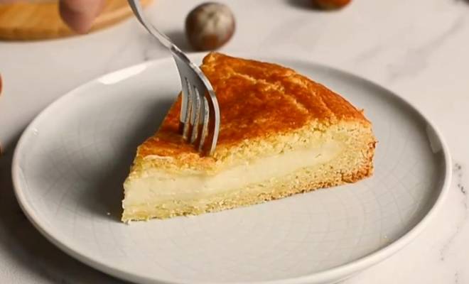 Баскский пирог Гато с заварным кремом рецепт