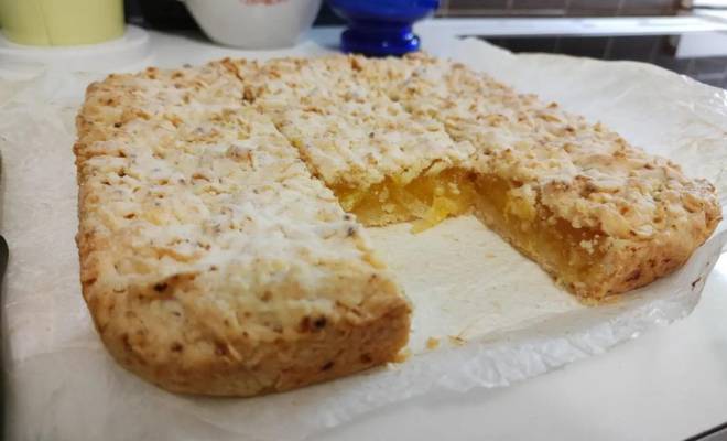 Цитрусовый песочный пирог Лимонник классический рецепт