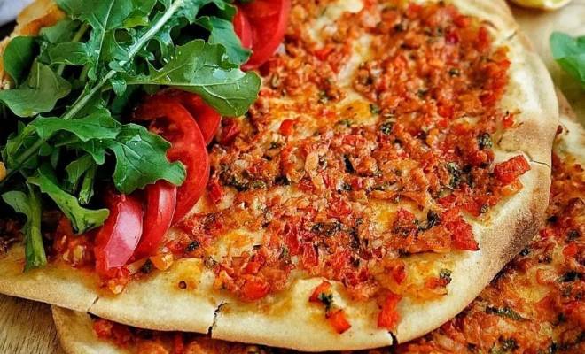 Пицца Лахмаджун по турецки рецепт