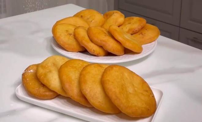 Ереванские пончики с заварным кремом на сковороде рецепт