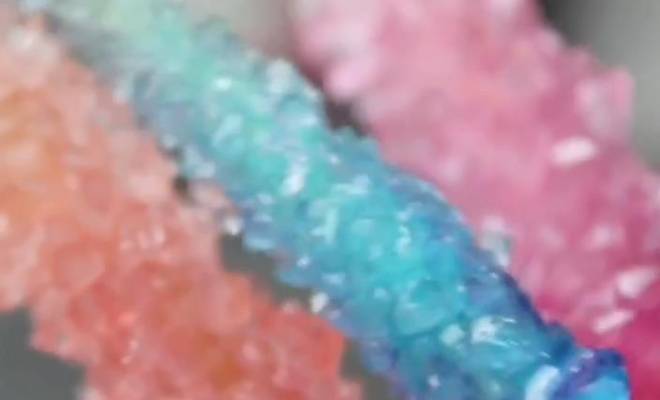 Сахарные кристаллы на палочке рецепт