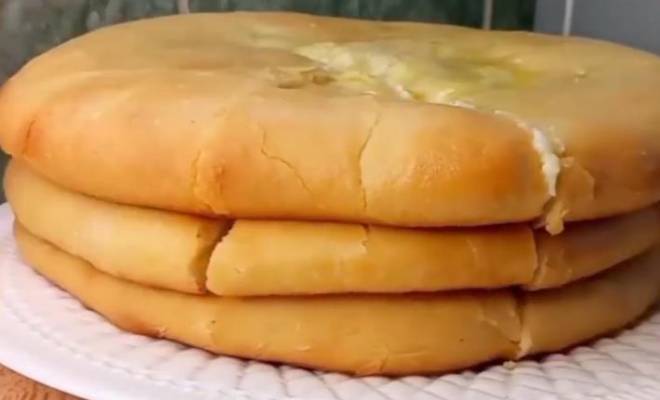 Осетинские пироги с картофелем и сыром в духовке рецепт