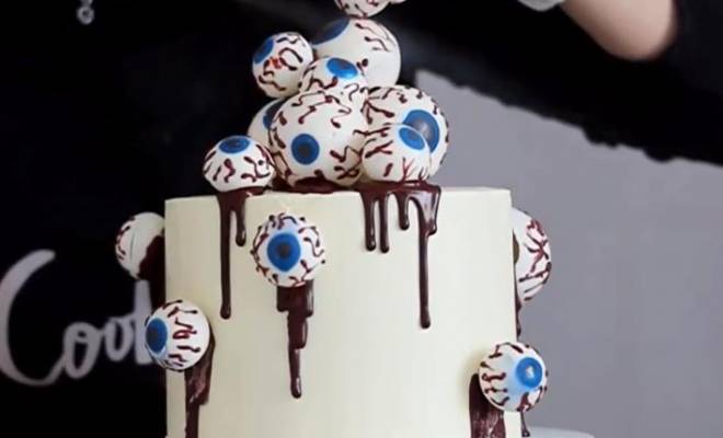 Съедобные глаза на хэллоуин для декора торта рецепт