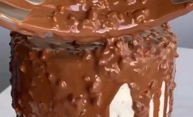 Шоколадно ореховое покрытие для торта рецепт