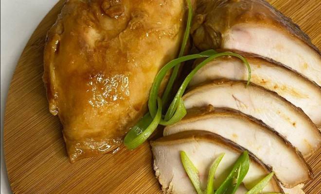 Курица по японски с мисо пастой и соевым соусом рецепт