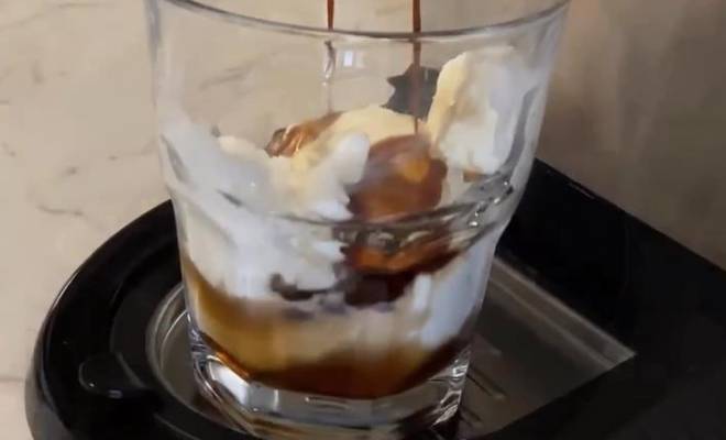 Мороженое Аффогато кофе итальянский десерт рецепт