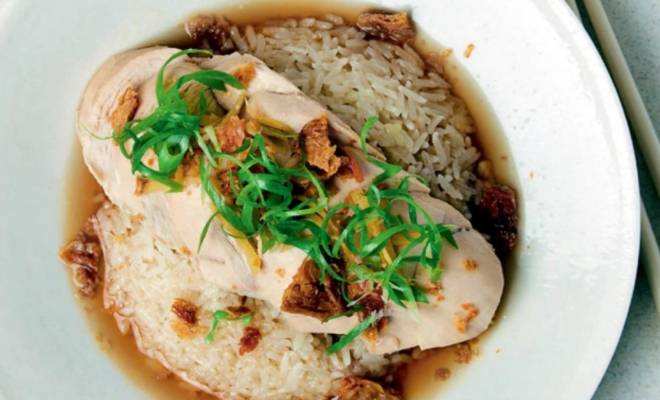 Запеченные куриные грудки в духовке с рисом с чесноком Гордона Рамзи рецепт