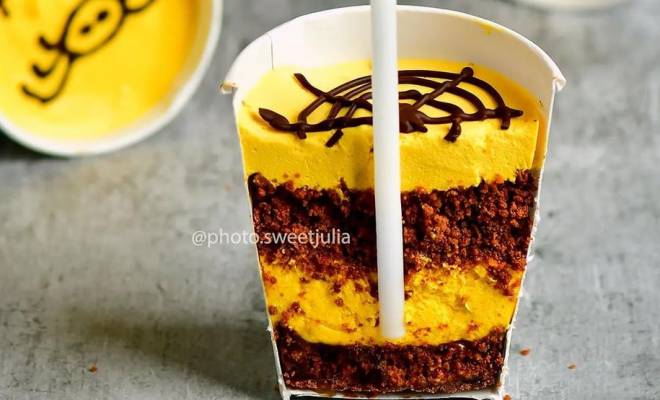 Торт десерт Cake to Go Брауни с манго рецепт
