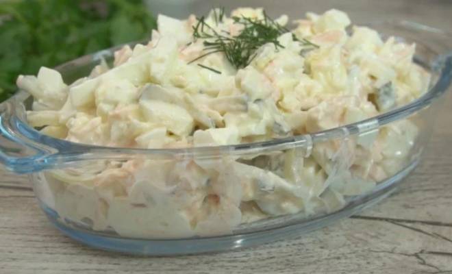 17 рецептов салата «Оливье» с креветками на праздничный стол