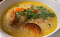 Готовим вкусный куриный суп с картошкой