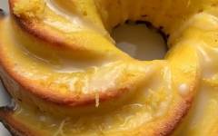 Лимонный кекс в духовке классический