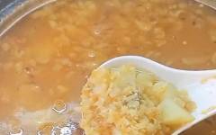 Чечевичный суп с беконом