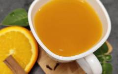 Апельсиновый чай с корицей