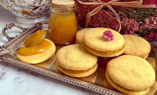 Печенье с манго и карамелью рецепт