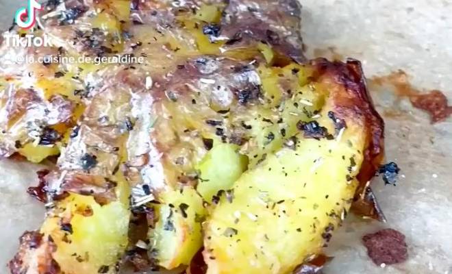 Мятая картошка в духовке рецепт