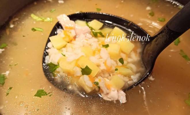 Рисовый суп с курицей и картошкой рецепт