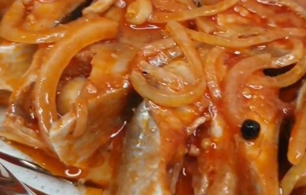 Рыба под маринадом с томатом рецепт