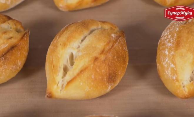 Хлеб Булочки "Римские чириолы" на пшеничной закваске рецепт