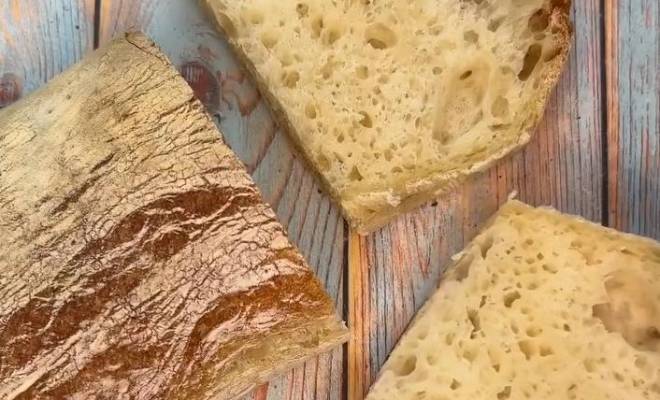 Хлеб чиабатта на пулише рецепт