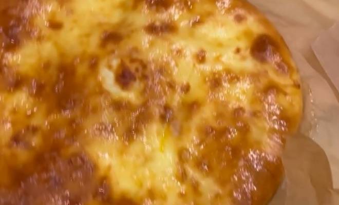 Хачапури с сыром в духовке из дрожжевого теста рецепт
