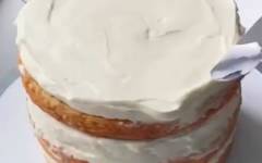 Апельсиновый торт бисквитный со сливочным кремом и шоколадом