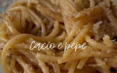 Спагетти паста Качо Э Пепе