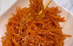 Морковь по корейски домашняя с чесноком