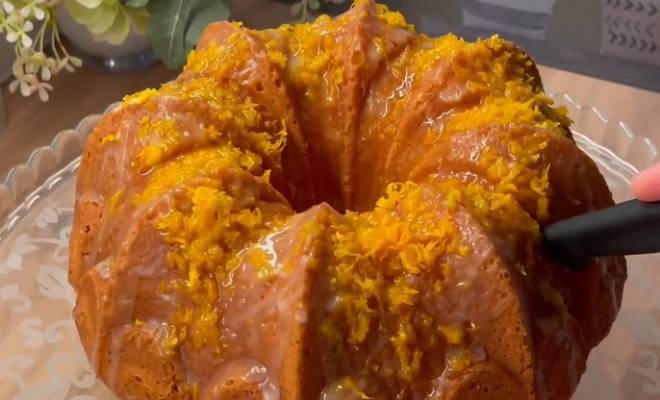 Апельсиновый кекс в духовке рецепт