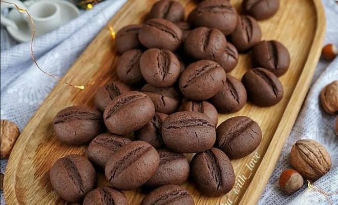 Печенье Кофейные зёрна нежное и рассыпчатое рецепт