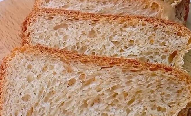 Белый хлеб на рассоле в хлебопечке рецепт