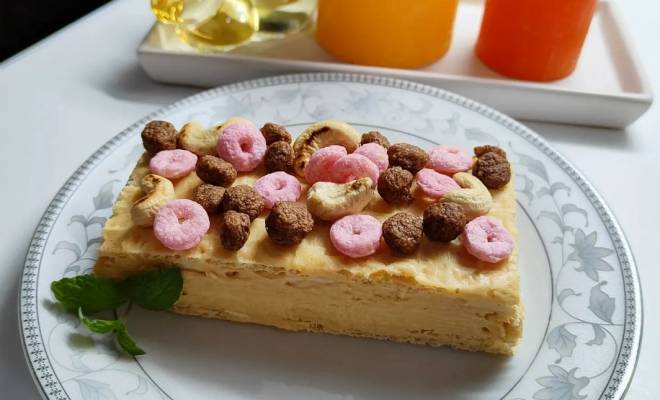 Вафельный торт без выпечки со сгущенкой рецепт