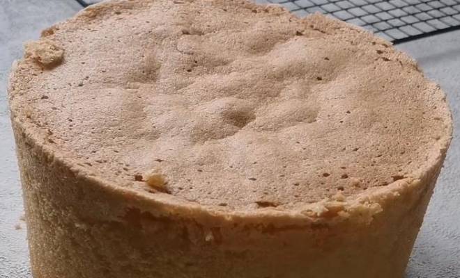 Классический ванильный бисквит для торта рецепт